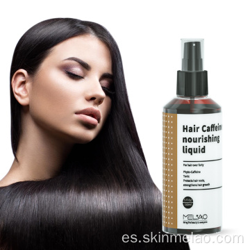 Cafeína cabello tónico nutritiva liquidación lisa lisa